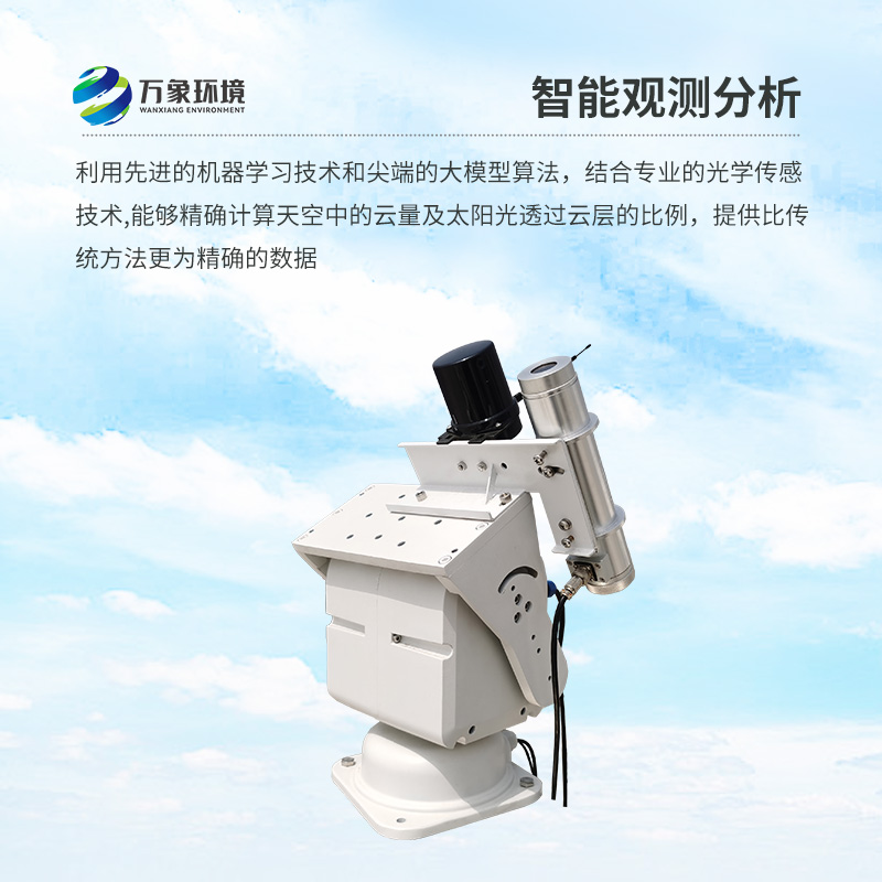云量監測分析儀自動(dòng)捕捉云層對太陽(yáng)光影響